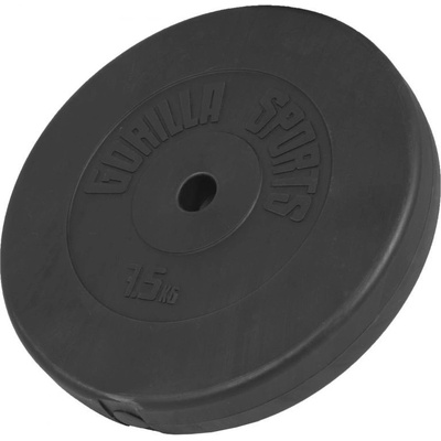 Gorilla Sports činkový kotúč plast 7,5 kg 290 mm