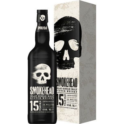 Smokehead 15y 43% 0,7 l (kartón)