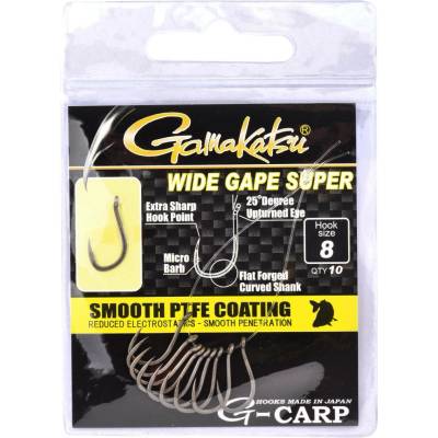 Gamakatsu G-Carp Wide Gape Super vel.4 10 ks