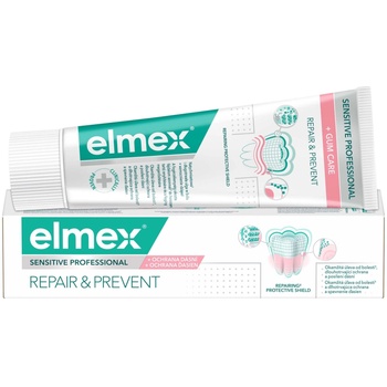 Elmex Паста за зъби Elmex Sensitive Repair & Prevent, 75 мл (8718951193765) (8718951193765)
