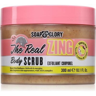 Soap & Glory telový peeling The Real Zing 300 g