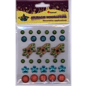 TITANUM Self-adhesive crystals mix