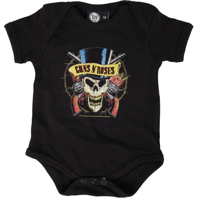 body dětské Guns N' Roses Top Hat Black Metal Kids