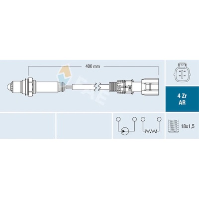 Lambda sonda FAE 75639