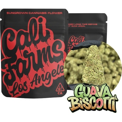 califarms Greenhouse Guava Biscotti CBD 10,57% THC 0,14% 5 g – Sleviste.cz