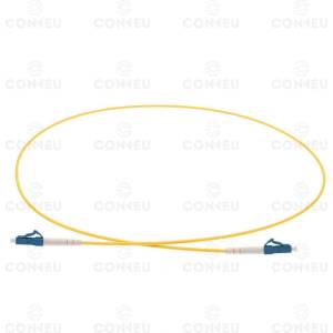 Conneu LC-LC симплексна пач корда, сингълмод OS2, 2 мм. , жълта, Conneu (1.0 м) (CNFJ-LCLCOS2SYE2mm-1)