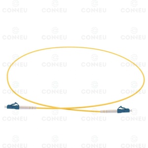 Conneu LC-LC симплексна пач корда, сингълмод OS2, 2 мм. , жълта, Conneu (1.0 м) (CNFJ-LCLCOS2SYE2mm-1)