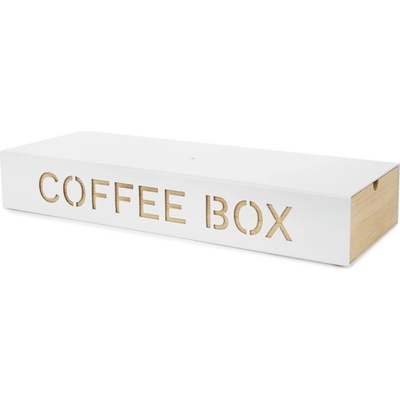 BALVI 27814 Box na kávové kapsle bílá