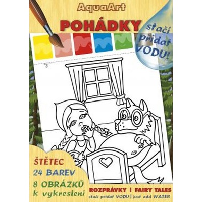 AquaArt A4 Pohádky omalovánka