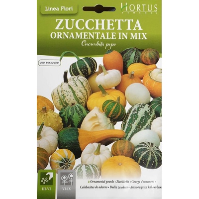 Hortus Декоративни тиквички микс - кратунки Zucchetta Ornamentale in mix