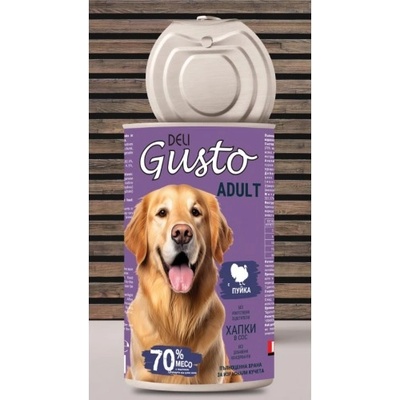 Deli Gusto Dog Turkey - хапки в сос с пуешко 1240гр