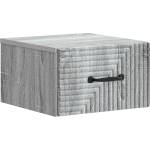 vidaXL Спален шкаф с монтаж на стена Сива сонома 34, 5 x 33 x 20 см (898607)