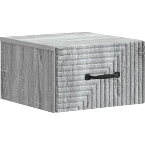 vidaXL Спален шкаф с монтаж на стена Сива сонома 34, 5 x 33 x 20 см (898607)