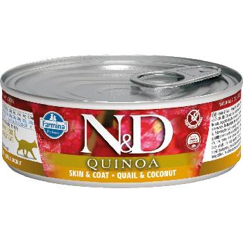 Farmina N&D cat QUINOA Quail & Coconut 80 g