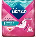 Libresse Превръзки с крилца Libresse - Ultra Long , 8 броя
