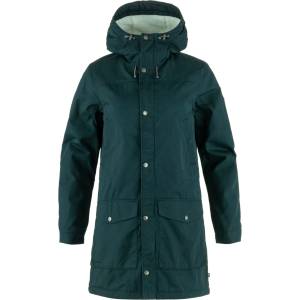 Fjall Raven Дамско палто Fjällräven Women's Greenland Winter Parka Coat - Dark Navy (102-1714-0513)