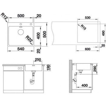 Image 1 of BLANCO ANDANO 500-IF/A (525245)