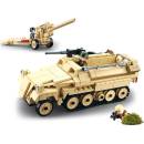 Sluban B0695 Army Německý polopásový tahač