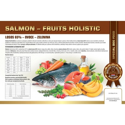 Bardog Salmon Fruits Holistic 4 kg