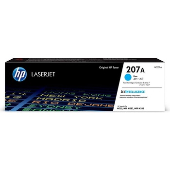 HP Оригинална тонер касета HP 207A W2211A, M255dw/M283fdn, 1250 страници/5%, C (3020102101)