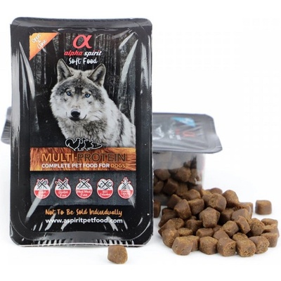 Alpha Spirit kompletné Multiprotein 4 druhy mäsa 0,2 kg