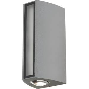 ELBULGARIA LED аплик Elbulgaria - Devanger, 2861/5 GS, 6W, IP44, 4000K, сив (2861-5gs)