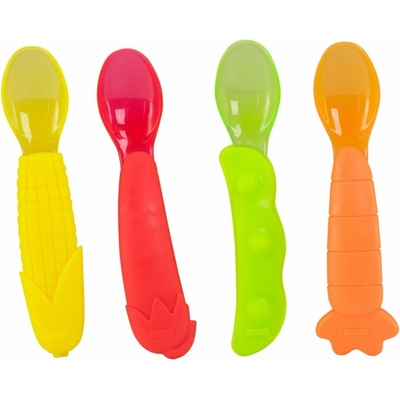 Fisher Price Lyžičky s Mäkkou Rukoväťou 4 ks Y3508