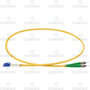 Conneu LC-UPC-FC-APC дуплексна пач корда, сингълмод, жълта, Conneu (1.0 м) (CNFJ-FCALCOS2DYE3mm-1)