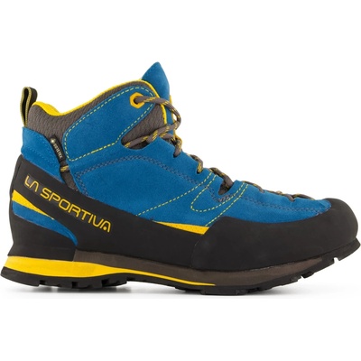 La Sportiva Апроуч обувки La Sportiva Boulder X Mid GTX Approach shoes - Blue / Yellow - размер 40, 5 (EU) (042-0064-0120)