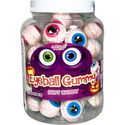 Deer Dada Eyeball Soft Gummy Candy 60x10g