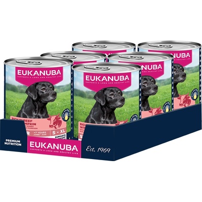 Eukanuba Senior hovädzie s tekvicou 24 x 400 g