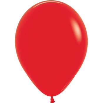 Balón solid 25 cm červený