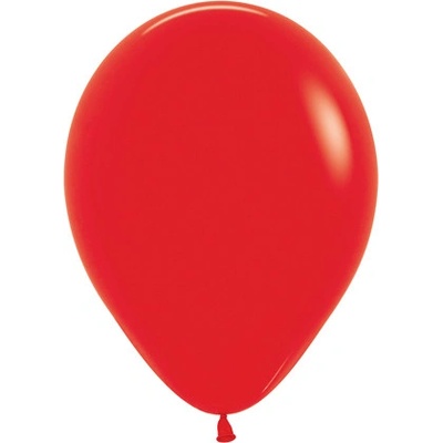 Balón solid 25 cm červený