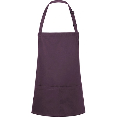 G.Gastro Karlowsky Zástěra s laclem krátká Basic fialová D9785638