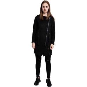 Urban classics Анорак Urban classics imitation Suede parka - Black (Black)