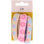 s-he stylecollection Ластик за коса с цветя, 3 бр (3131263)