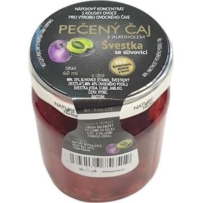 Nature Notea Pečený čaj Švestka s badyánem a slivovicí 60 ml