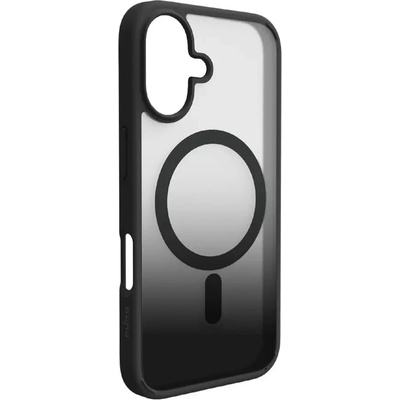 PURO Съвместим калъф Puro Gradient TPU MagSafe за iPhone 17 - черен (PUIPC1763GRADBLK)