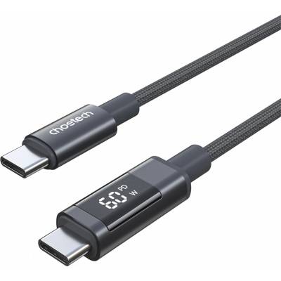Choetech XCC-1068 PD 60W USB-C - USB-C 1,2m černý