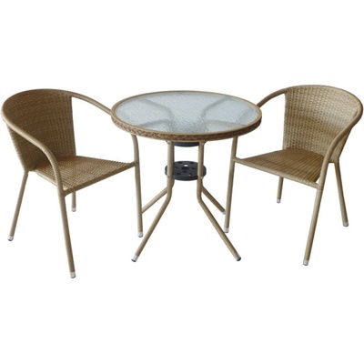 Bogdan Furniture Am Ратанов комплект Влади 4125В бежов ратан 2-ка