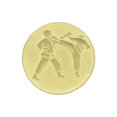 Kovový emblém KARATE 029