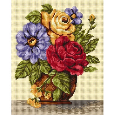 Ariadna Sestava pro vyšívání křížkovým stehem Malwina 24x30cm 6000 – Zboží Dáma