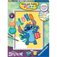 Ravensburger - Malen nach Zahlen 23767 - Disney Stitch - Kinder ab 9 Jahren