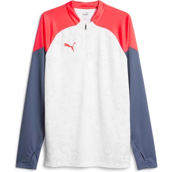 PUMA Тениска с дълъг ръкав Puma individualCUP 1/4 Zip Top 658483-53 Размер S