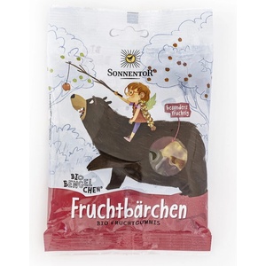SONNENTOR Fruit Gummies - желе с плодов вкус, ОРГАНИЧНО, 100 гр