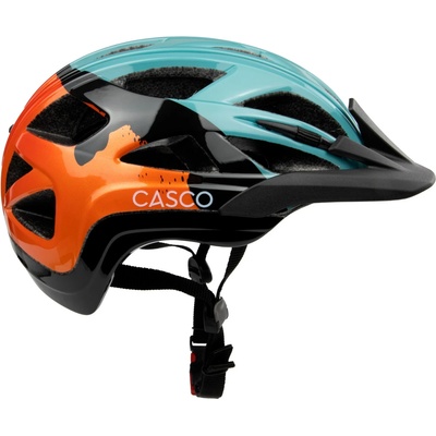 CASCO Каска за велосипед Casco Activ Next Gen Bike helmet - Petrol / Orange - размер 52-56 cm (851-1879-0411)