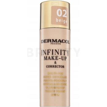 Dermacol Infinity make-up&korektor č.02 beige 20 g