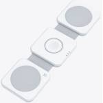 Dviced 3-in-1 foldable magnetic wireless charger - White (DV230006)