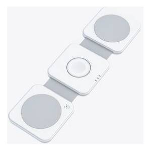 Dviced 3-in-1 foldable magnetic wireless charger - White (DV230006)