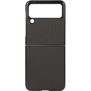 GKK Карбонов Калъф за Samsung Z Flip 3, Carbon Texture Case, Черен (5901012379013)